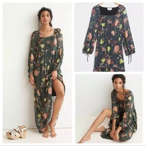 Anthropologie Evelin Maxi Dress Sz Small